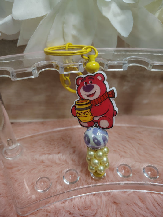 Lotso inspired keychain