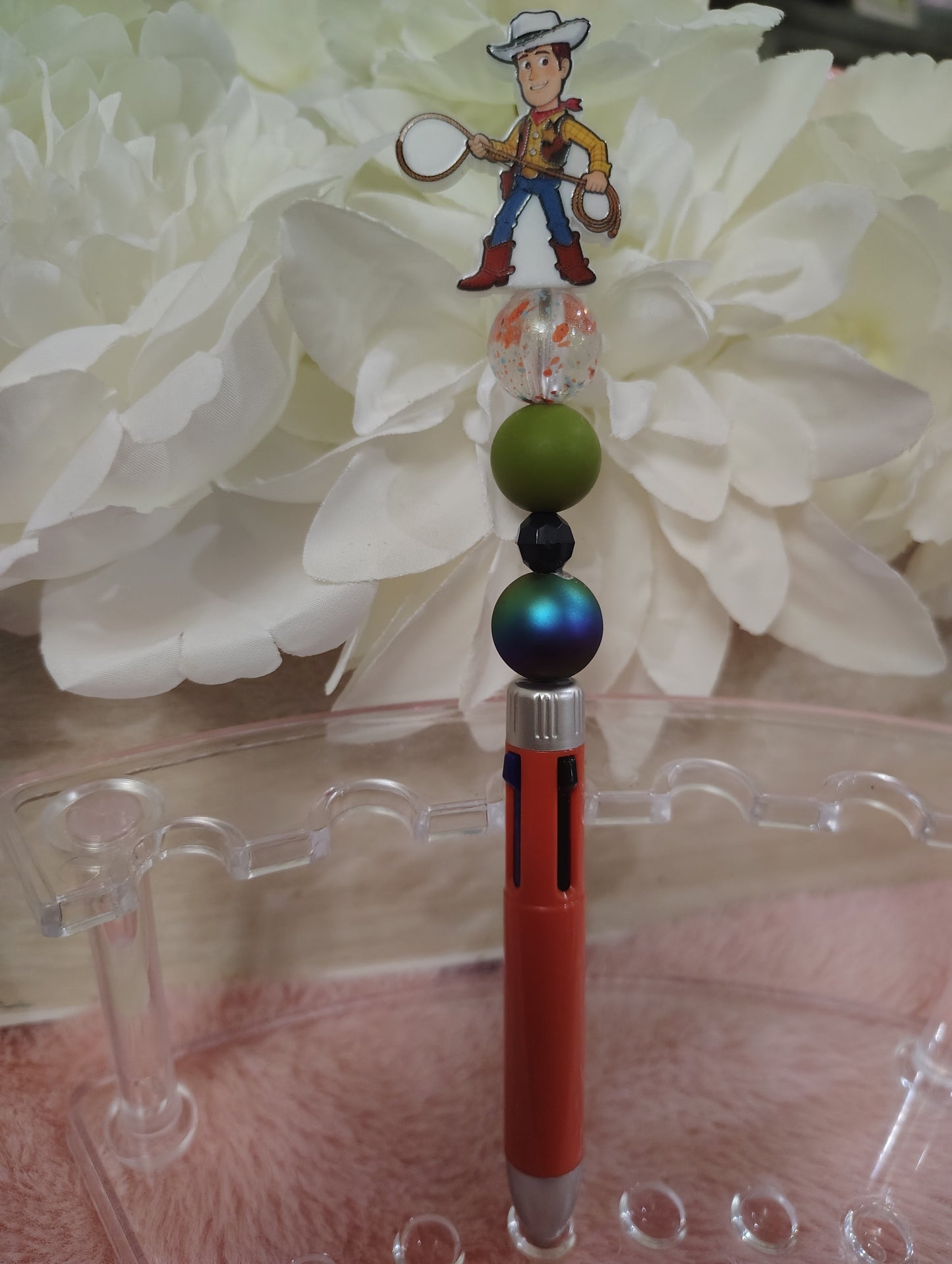 Woody Inspired Beaded Pen