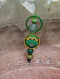 TMNT Inspired Beaded Keychain