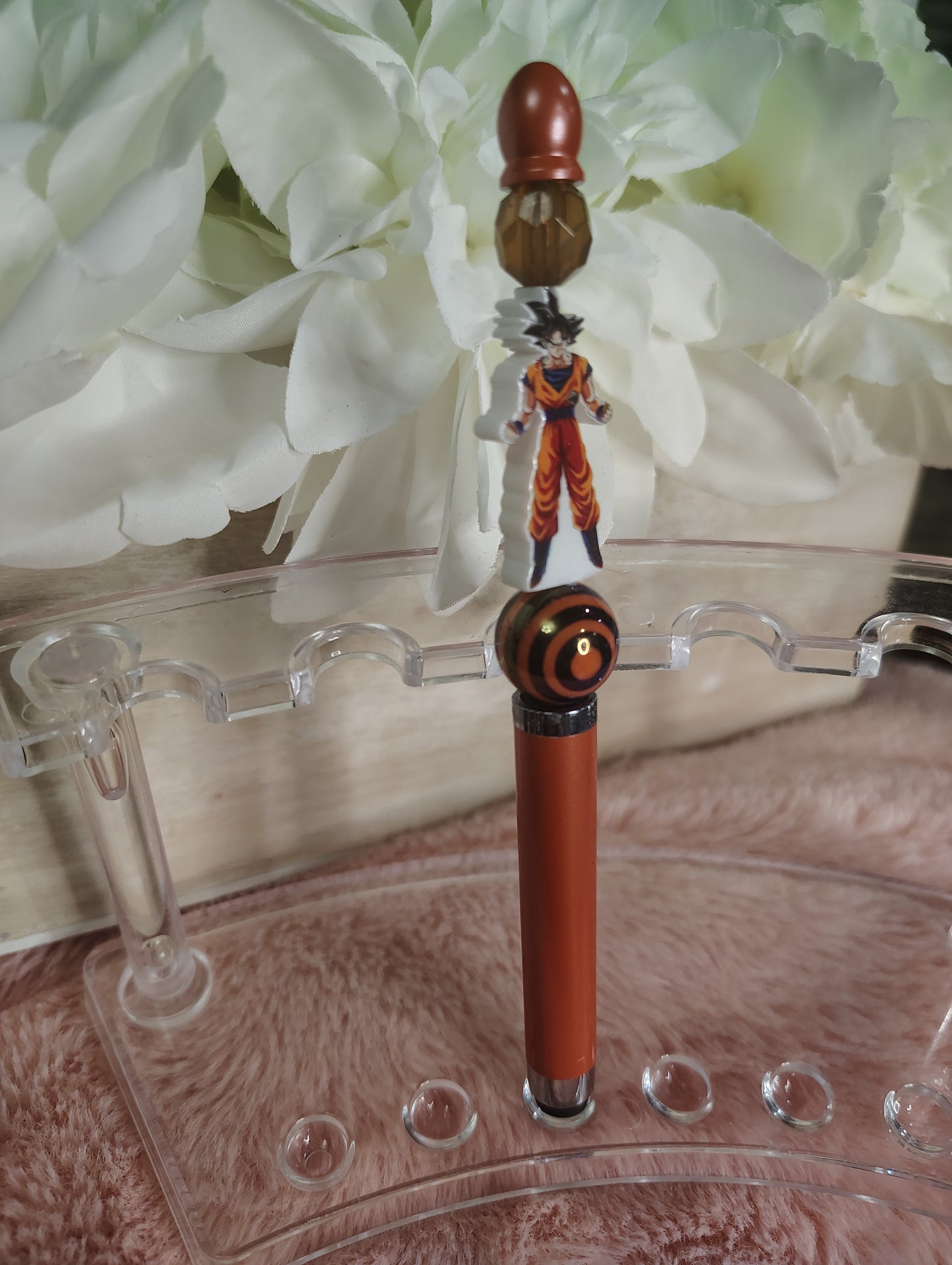 Goku inspired Beaded Stylus