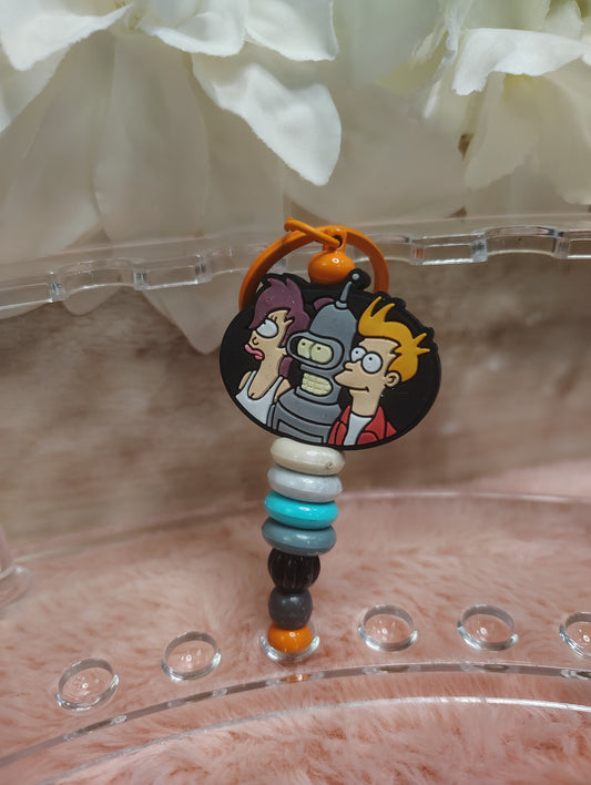 Futurama Inspired Beaded Keychain
Bring a little sci-fi fun wherever you