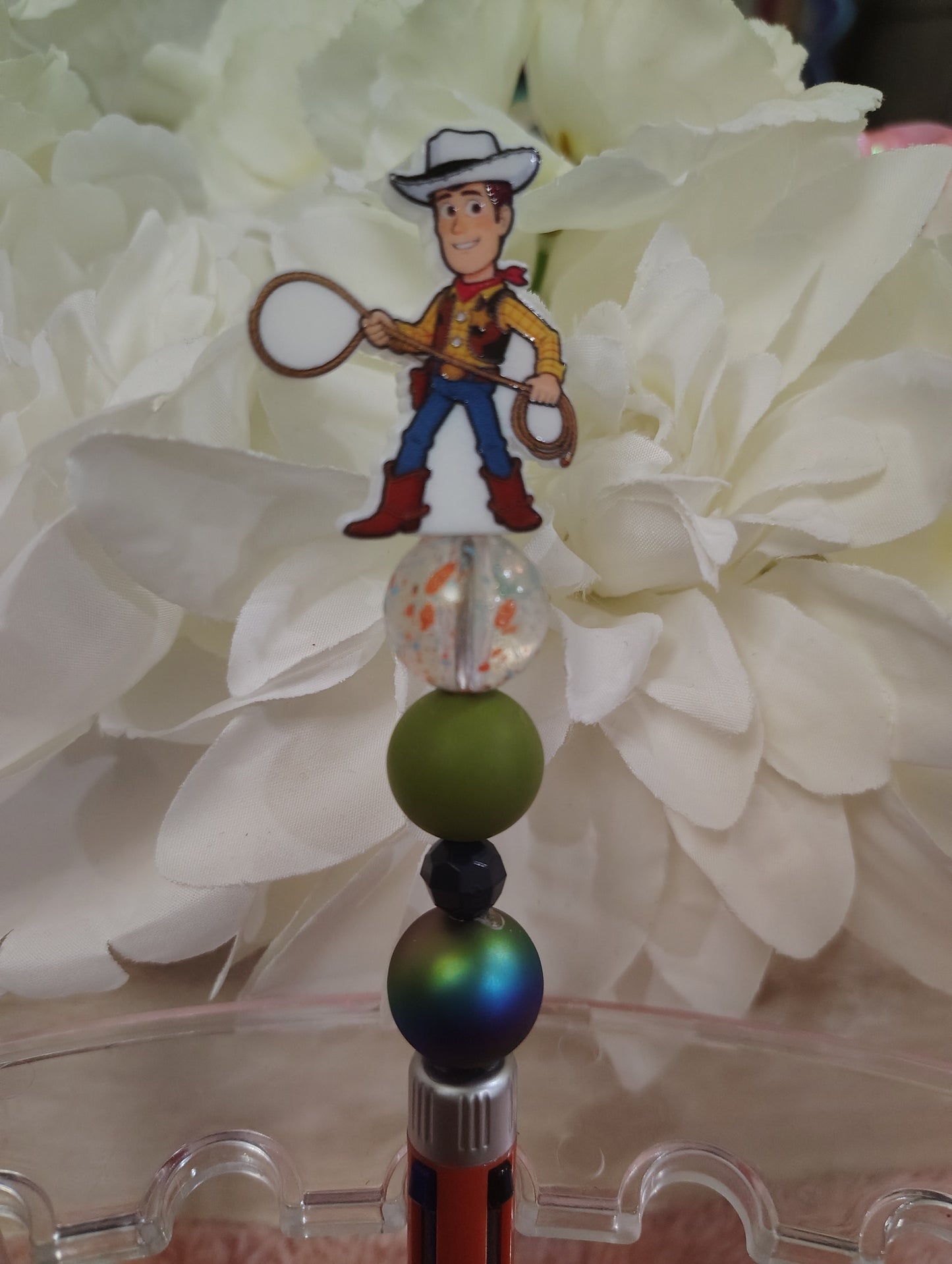 Woody Inspired Beaded Pen