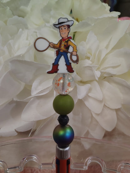 Woody Inspired Beaded Pen