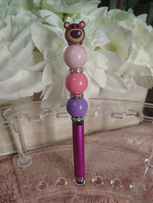 Lotso Inspired Beaded Stylus
